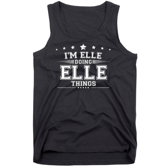 Im Elle Doing Elle Things Tank Top