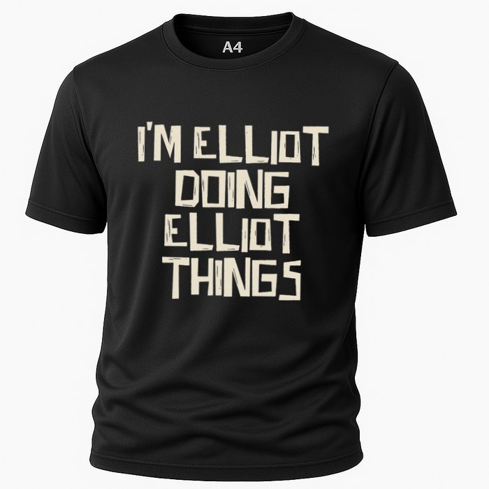IM Elliot Doing Elliot Things Cooling Performance Crew T-Shirt