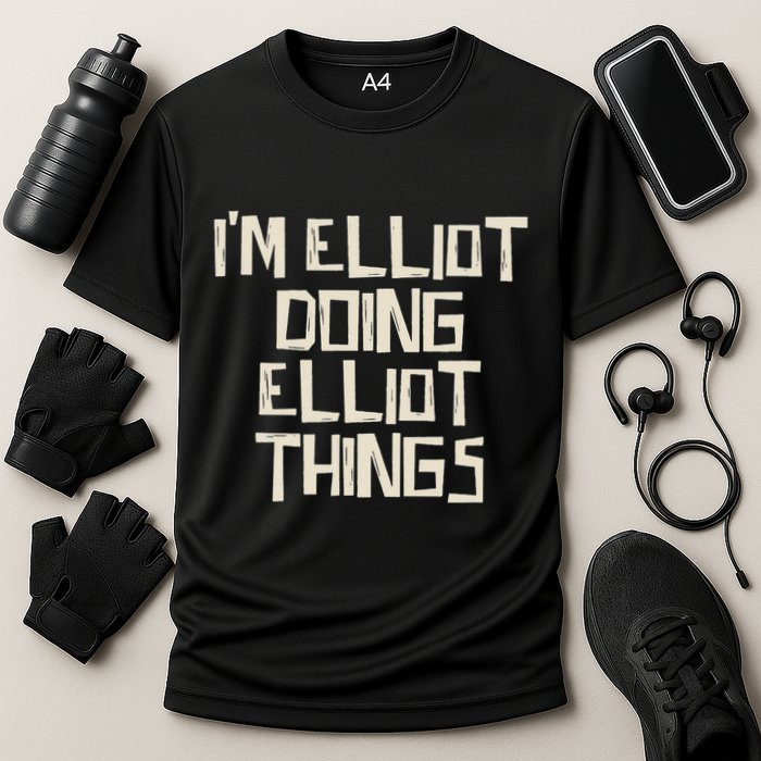 IM Elliot Doing Elliot Things Cooling Performance Crew T-Shirt