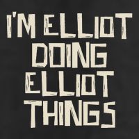 IM Elliot Doing Elliot Things Golf Towel