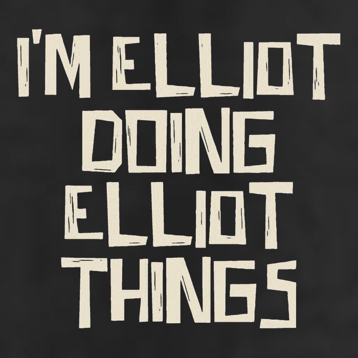 IM Elliot Doing Elliot Things Golf Towel