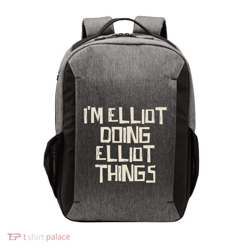 IM Elliot Doing Elliot Things Vector Backpack
