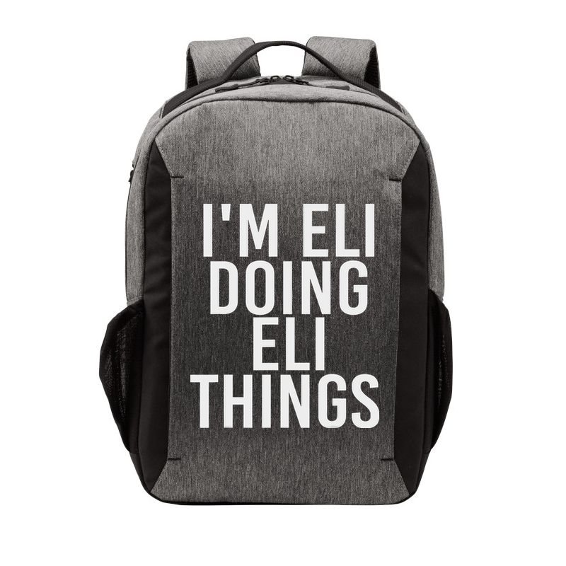 I'm Eli Doing Eli Things Funny Birthday Name Gift Idea Vector Backpack