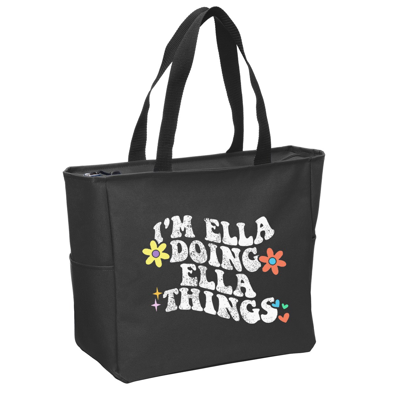 Im Ella Doing Ella Things Funny MotherS Day Zip Tote Bag