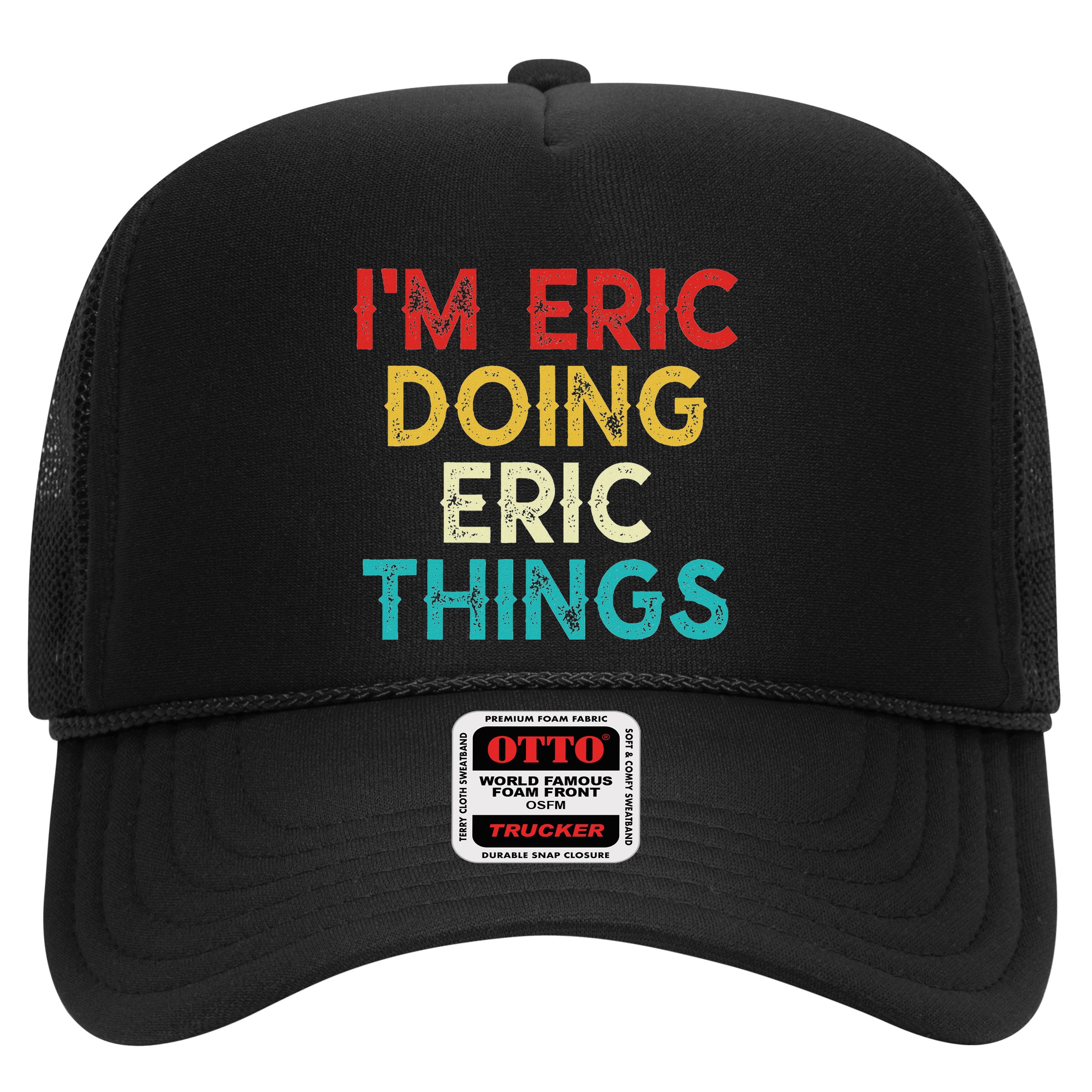 IM Eric Doing Eric Things Funny Christmas Vintage Hat
