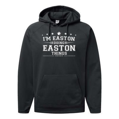 Im Easton Doing Easton Things Performance Fleece Hoodie