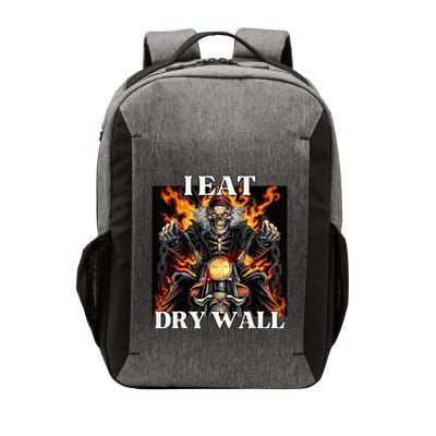 I Eat Drywall Cringe Hard Skeleton Meme Vector Backpack