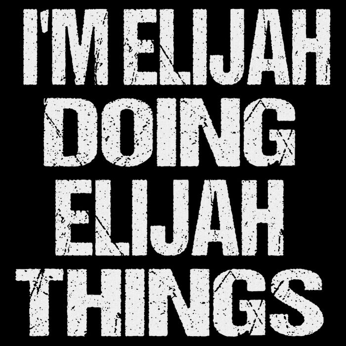 I'm Elijah Doing Elijah Things Personalized First Name Baby Bodysuit