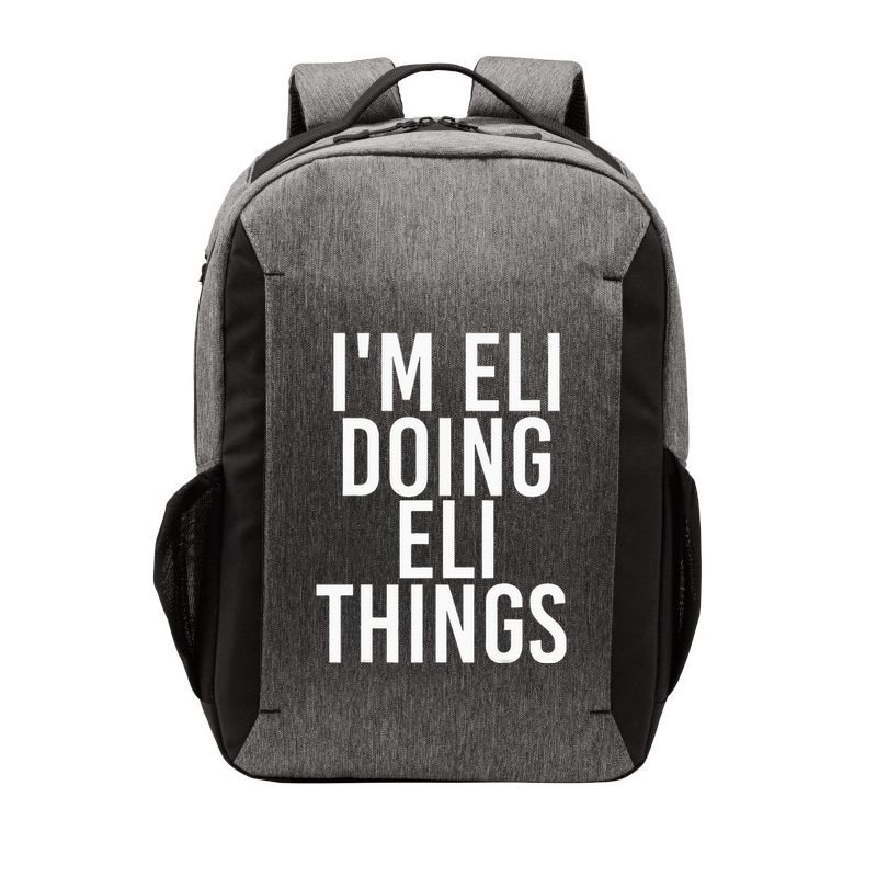 IM Eli Doing Eli Things Funny Birthday Name Gift Idea Vector Backpack