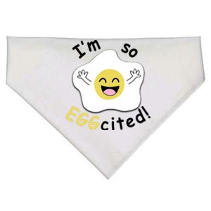 Im Eggcited Funny Humor USA-Made Doggie Bandana