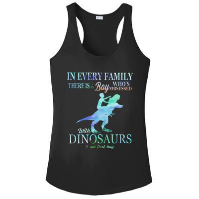 In Every Family There Is A Who's Obsessed Gift Ladies PosiCharge Competitor Racerback Tank