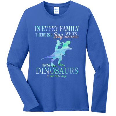 In Every Family There Is A Who's Obsessed Gift Ladies Long Sleeve Shirt