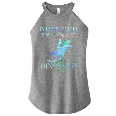 In Every Family There Is A Who's Obsessed Gift Women’s Perfect Tri Rocker Tank