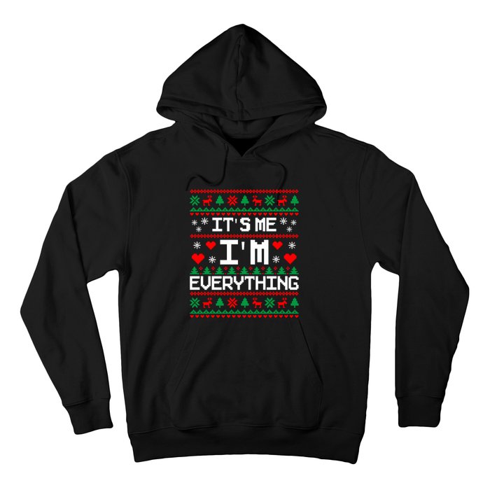 IM Everything For Christmas Couples Matching Ugly Sweater Hoodie