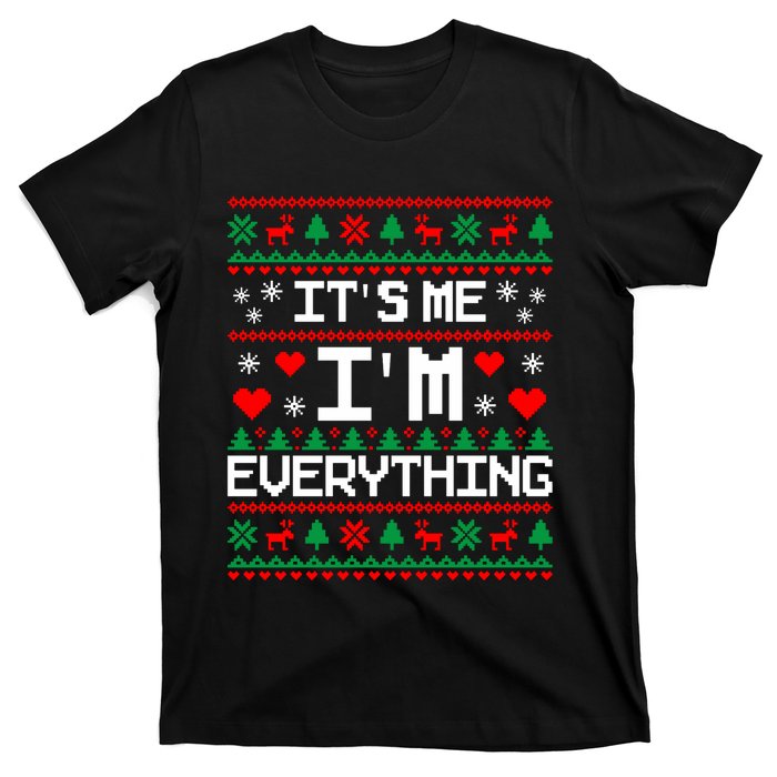 IM Everything For Christmas Couples Matching Ugly Sweater T-Shirt