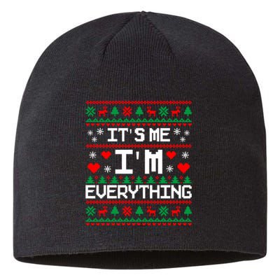 IM Everything For Christmas Couples Matching Ugly Sweater Sustainable Beanie