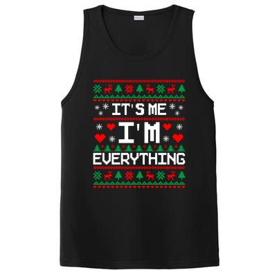 IM Everything For Christmas Couples Matching Ugly Sweater PosiCharge Competitor Tank