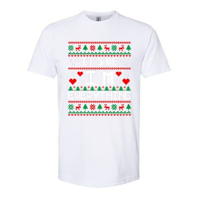 IM Everything For Christmas Couples Matching Ugly Sweater Softstyle CVC T-Shirt