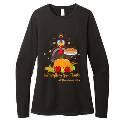 In Everything Give Thanks 1 Thessalonians 5:18 Gift Womens CVC Long Sleeve Shirt