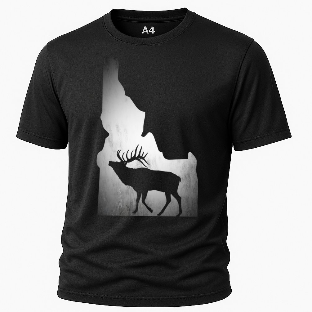 Idaho Elk Hunting Gift Performance Shirt