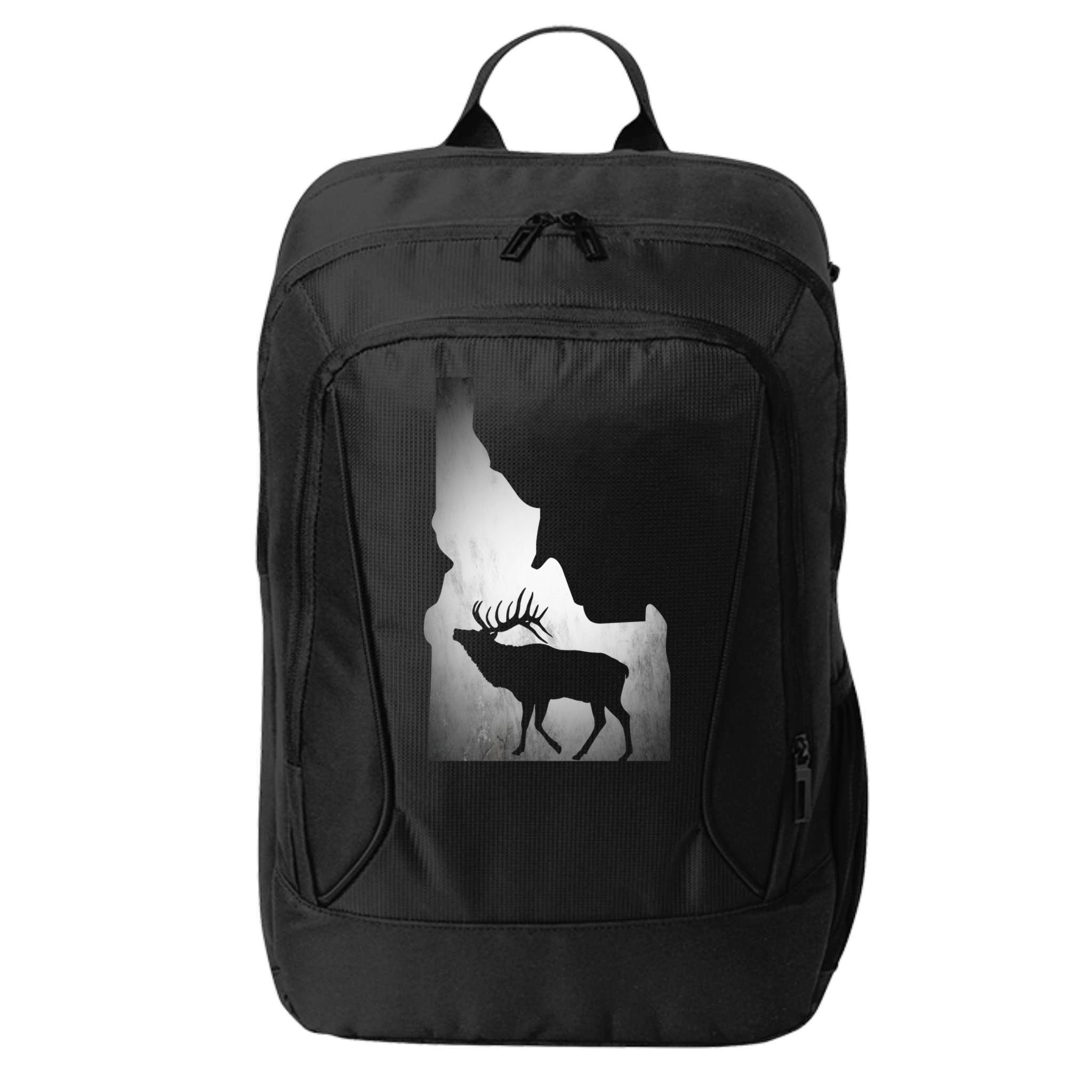 Idaho Elk Hunting Gift City Backpack