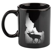 Idaho Elk Hunting Gift 11oz C Handle Ceramic Mug