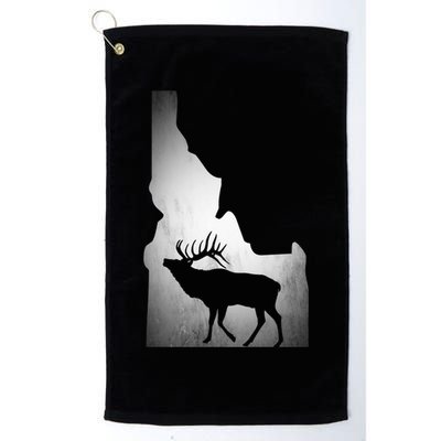 Idaho Elk Hunting Gift Golf Towel