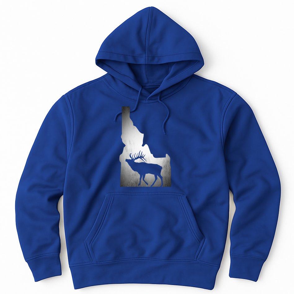 Idaho Elk Hunting Gift Hoodie