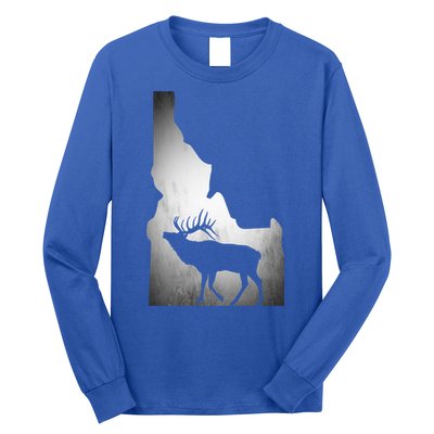 Idaho Elk Hunting Gift Long Sleeve Shirt