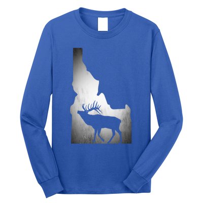 Idaho Elk Hunting Gift Long Sleeve Shirt