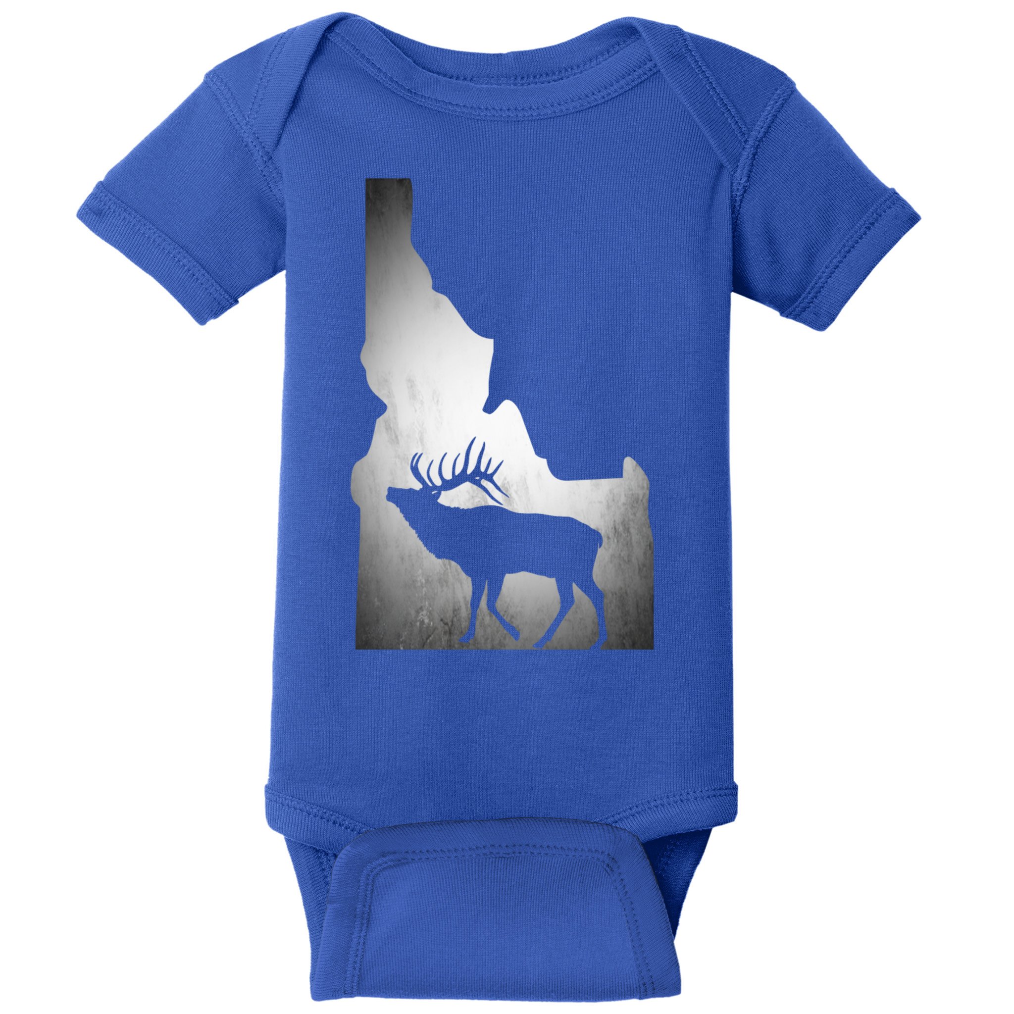 Idaho Elk Hunting Gift Baby Bodysuit
