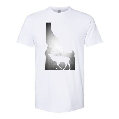 Idaho Elk Hunting Gift Softstyle CVC T-Shirt