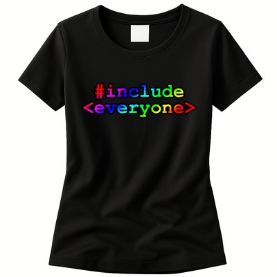 Include Everyone Womens T-Shirt