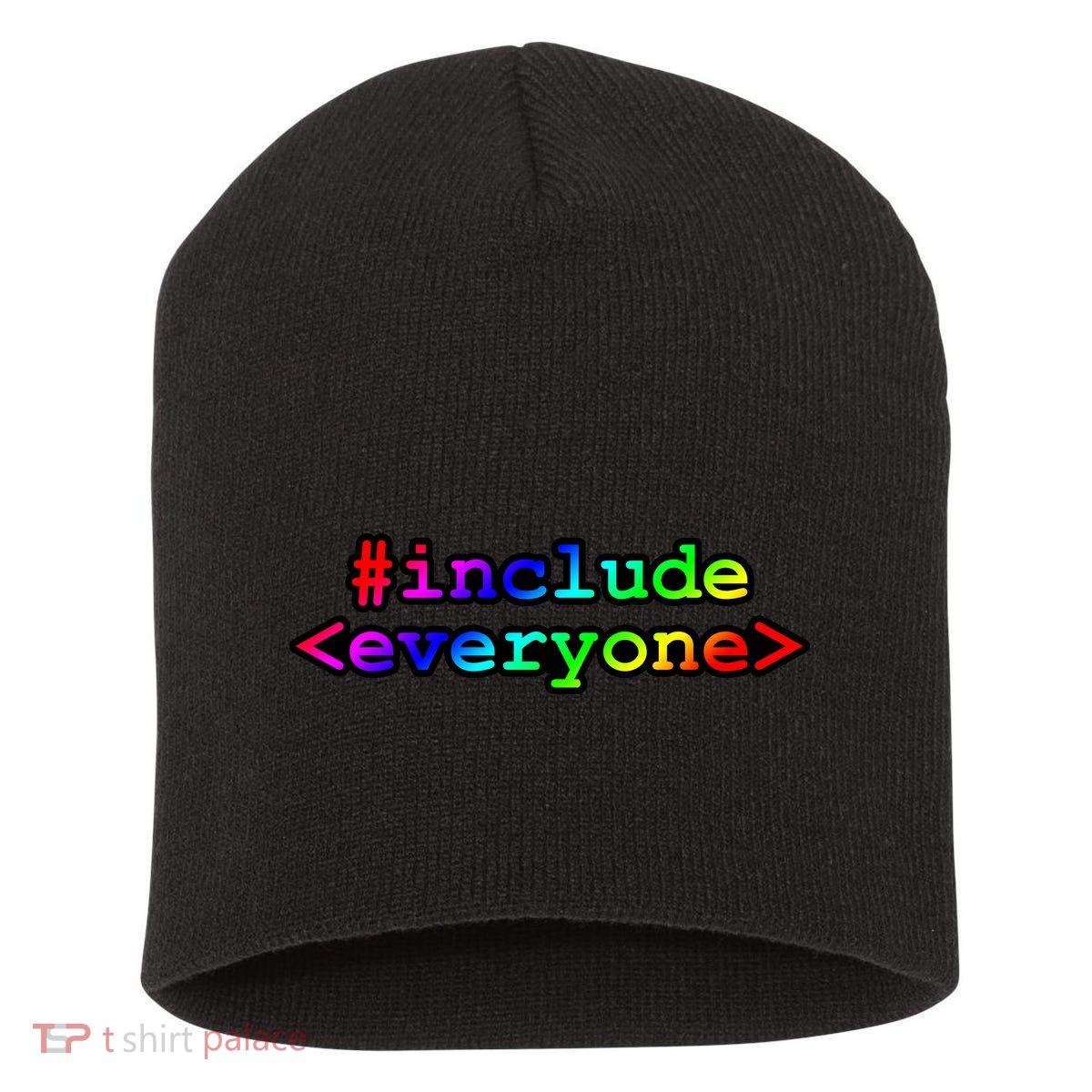 Include Everyone Short Acrylic Beanie