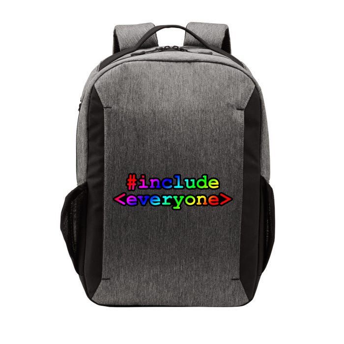 Include Everyone Vector Backpack
