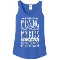 If Ever I Go Missing Just Follow My Parenthood Cute Gift Ladies Essential Tank