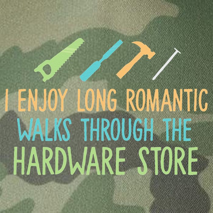 I Enjoy Long Romantic Walks Through The Hardware Store Legacy Tie Dye Trucker Hat