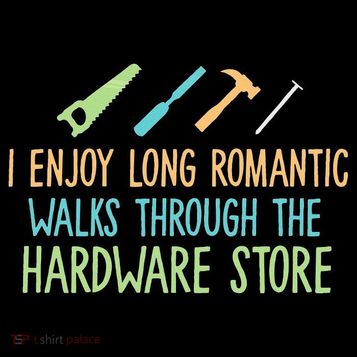 I Enjoy Long Romantic Walks Through The Hardware Store Bucket Hat