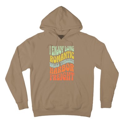 I Enjoy Long Romantic Walks Through Harbor Funny Design Hoodie