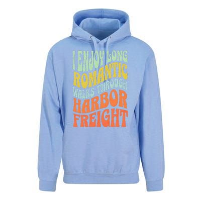 I Enjoy Long Romantic Walks Through Harbor Funny Design Unisex Surf Hoodie