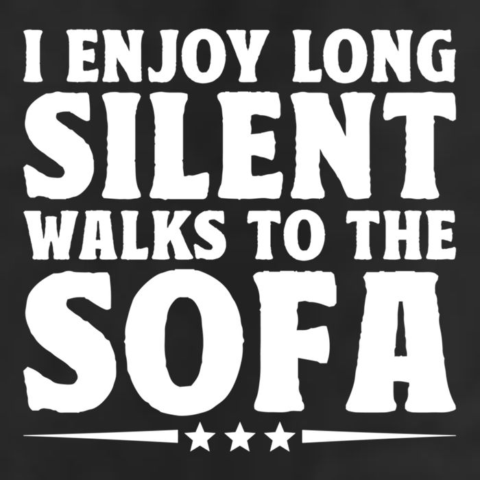 I Enjoy Long Silent Walks To The Sofa Sayings For Introvert Cute Gift Cool Comfort Performance Bucket Hat