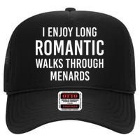 I enjoy long romantic walks through menards High Crown Mesh Back Trucker Hat