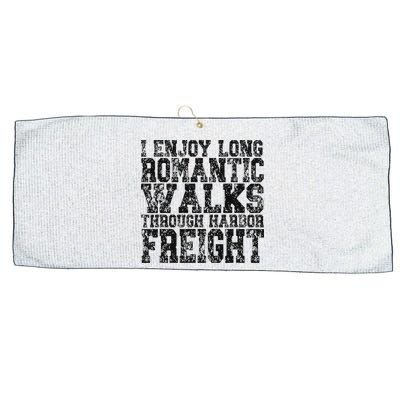 I Enjoy Long Romantic Walks Through Harbor Freight Large Microfiber Waffle Golf Towel