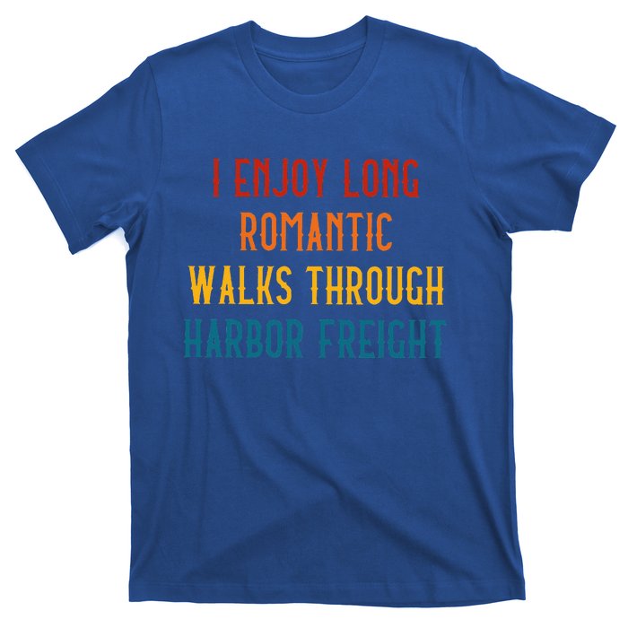 I Enjoy Long Romantic Walks Through Harbor T-Shirt