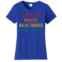 I Enjoy Long Romantic Walks Through Harbor Women's T-Shirt