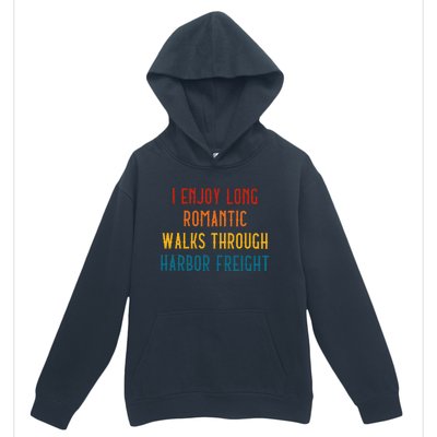 I Enjoy Long Romantic Walks Through Harbor Urban Pullover Hoodie