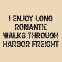 I Enjoy Long Romantic Walks Through Harbor Freight Drawstring Bag