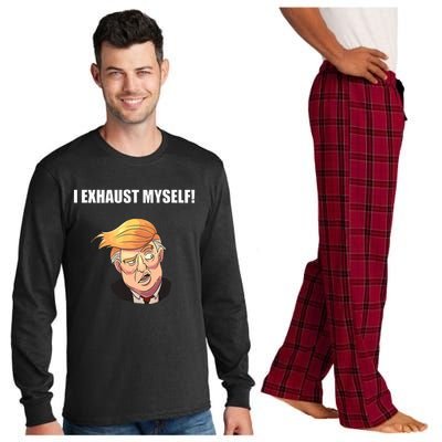 I Exhaust Myself! Long Sleeve Pajama Set