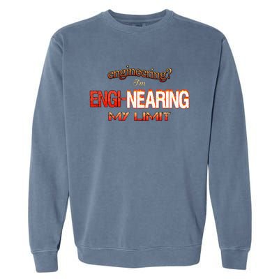 Im Enginearing My Limit Engineering Garment-Dyed Sweatshirt