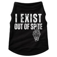 I Exist Out Of Spite Doggie Tank